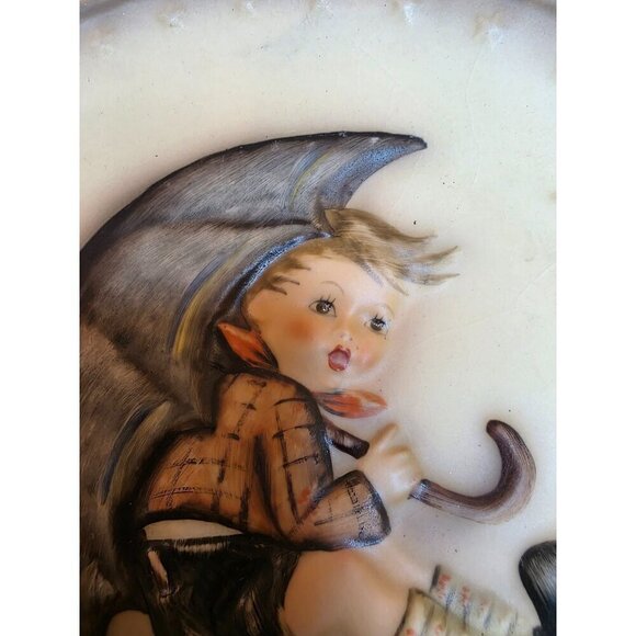 M.J. Hummel 1981 Annual Plate Hum 271 Hand-Painted Goebel Porcelain Germany - Picture 4 of 9